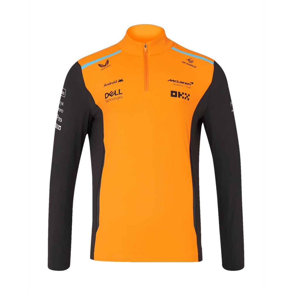 2024 McLaren Formula E Team Quarter Zip Top (Autumn Glory)_0