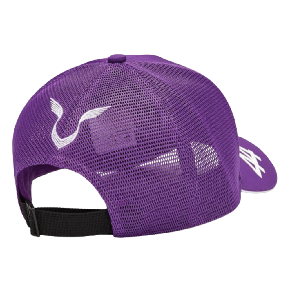 2024 Mercedes Lewis Hamilton Trucker Cap (Purple)_1