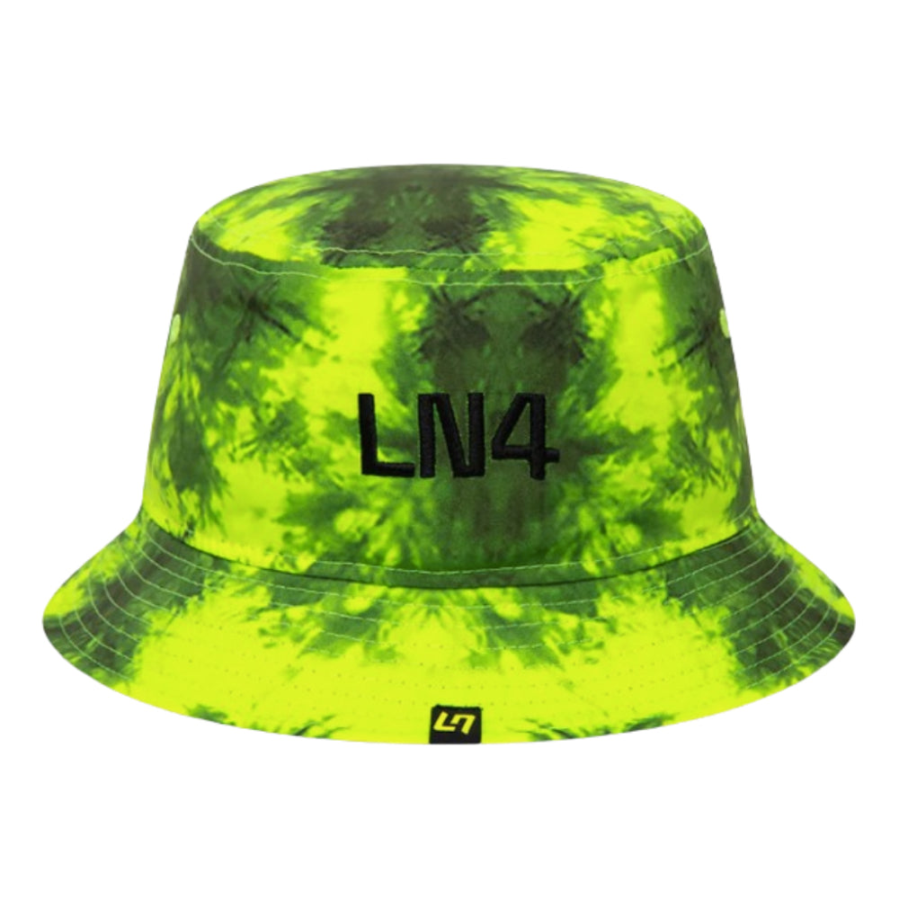 2024 McLaren Silverstone Lando Norris Bucket Hat (Neon Yellow) - Medium_1