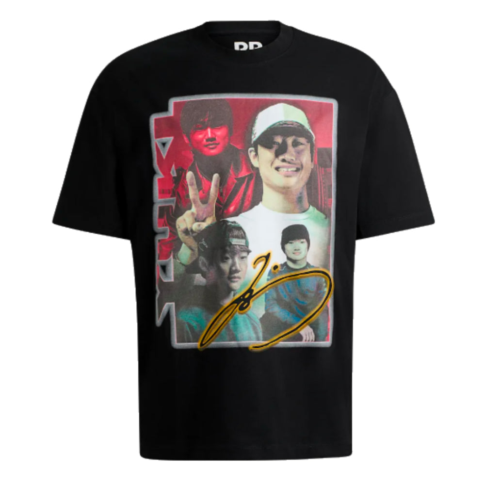 2024 Visa Cash App Yuki Tsunoda Graphic T-Shirt (Black)_0