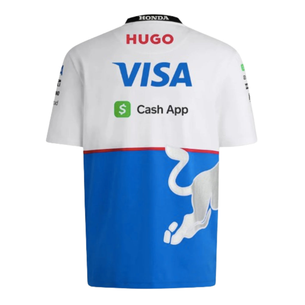 2024 Visa Cash App RB Team T-shirt (White)_1