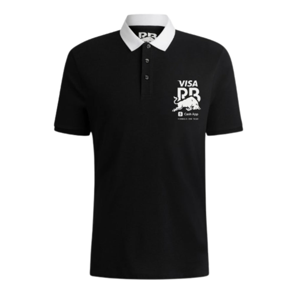 2024 Visa Cash App RB Essential Logo Polo (Black)_0