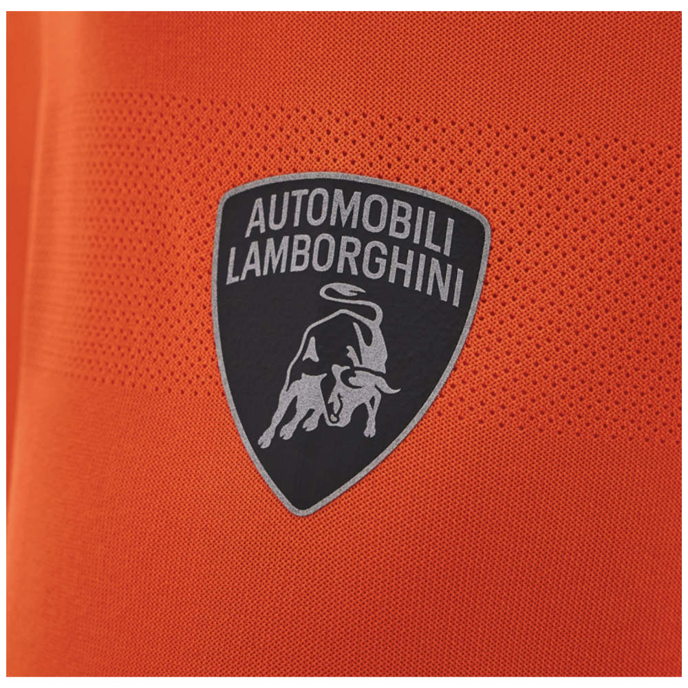 2025 Lamborghini Poly-Jacquard Stretch T-Shirt (Orange)_1