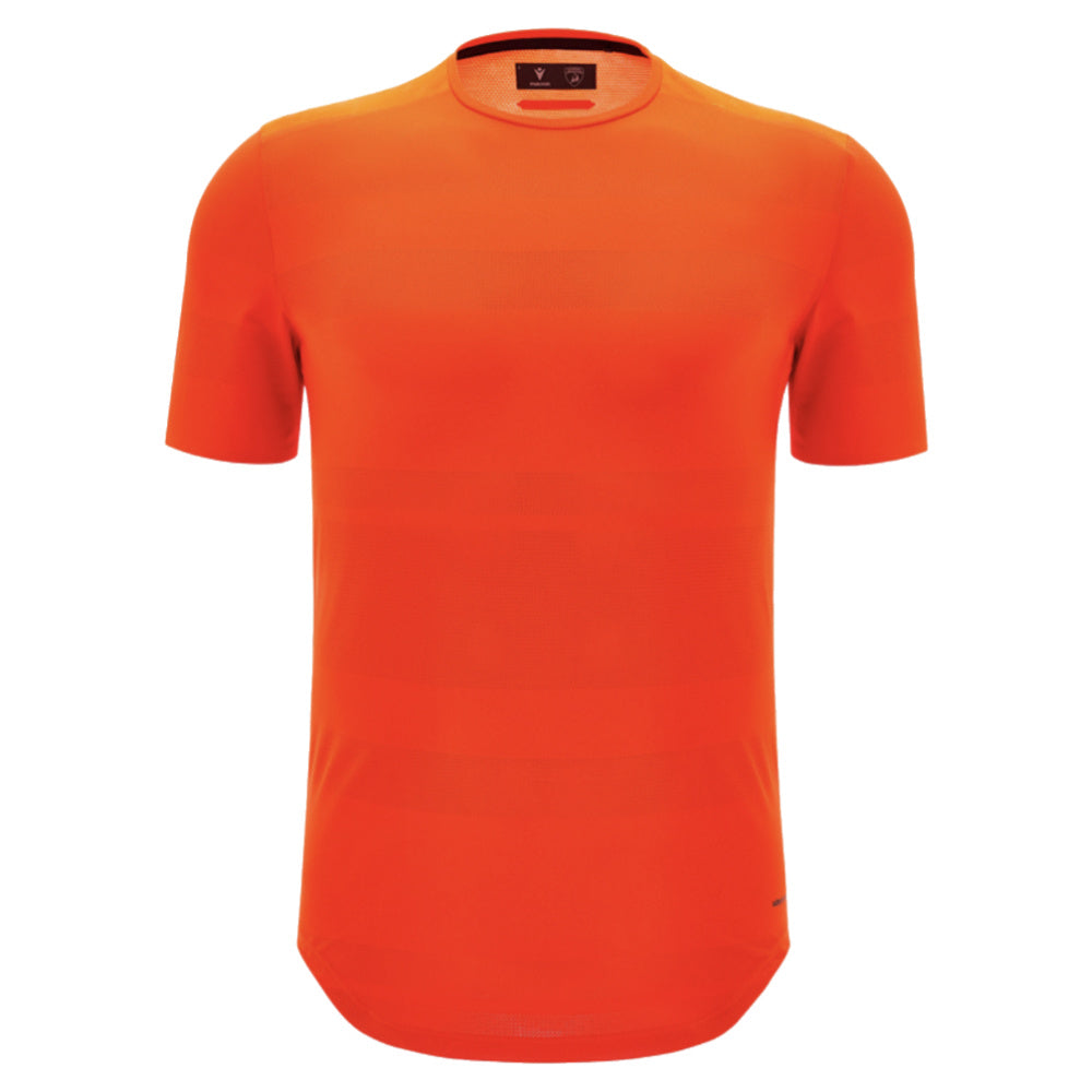 2025 Lamborghini Poly-Jacquard Stretch T-Shirt (Orange)_0