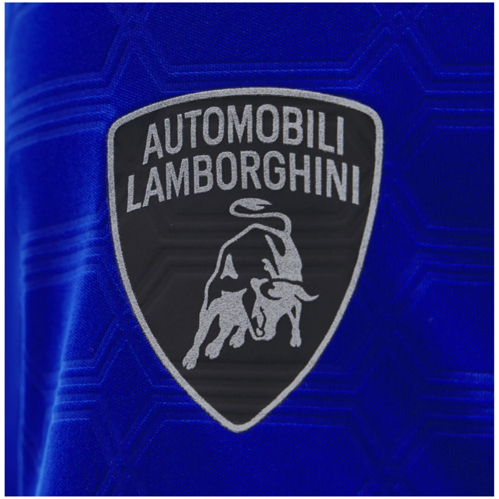 2025 Lamborghini Poly T-Shirt Blue/Orange_1