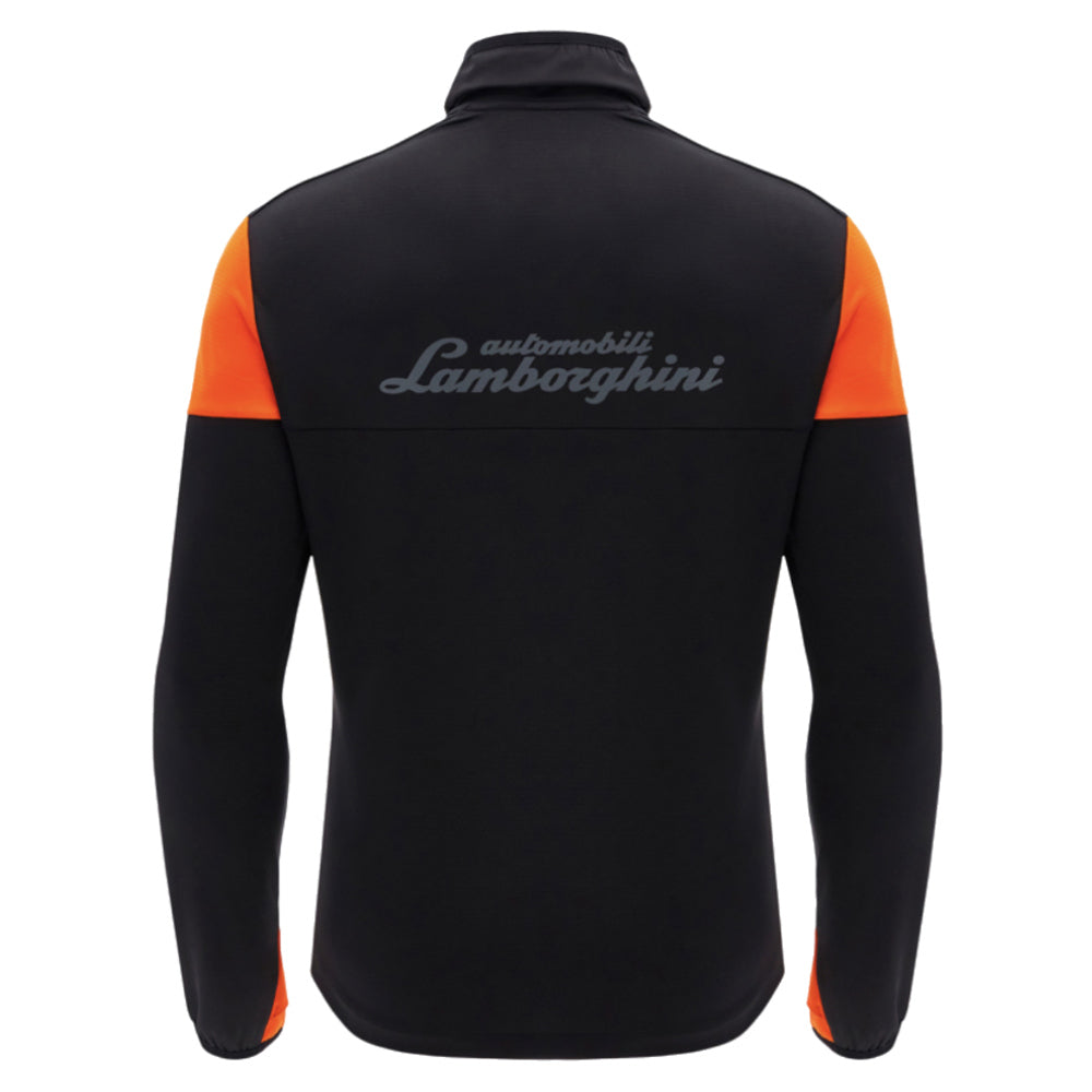 2025 Lamborghini High Neck Top Black/Orange_2