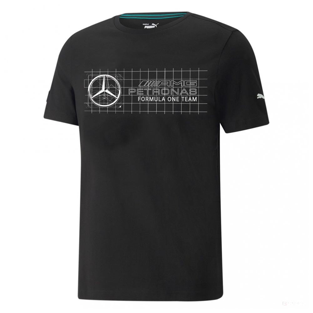 2022 Mercedes MAPF1 Logo Tee (Black)_0