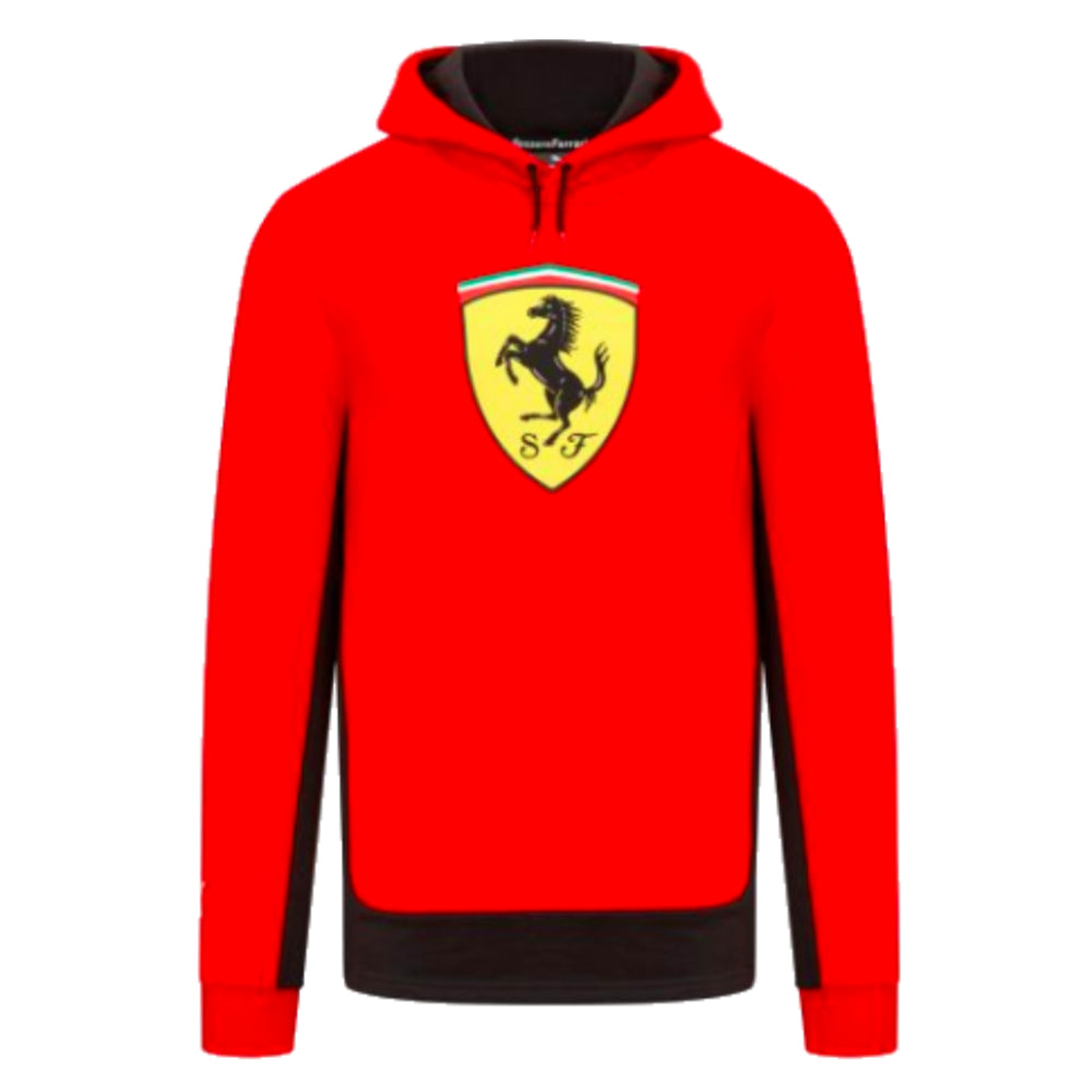 2023 Ferrari Fanwear Big Shield Hoodie (Red)_0