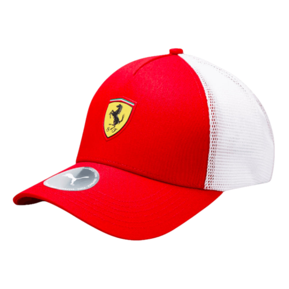 2023 Ferrari Unisex Trucker Cap (Red)_0