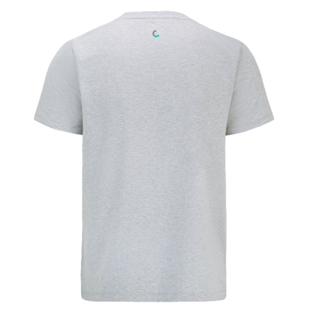 2023 Mercedes Small Logo Tee (Grey)_1