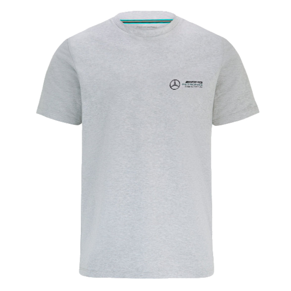 2023 Mercedes Small Logo Tee (Grey)_0