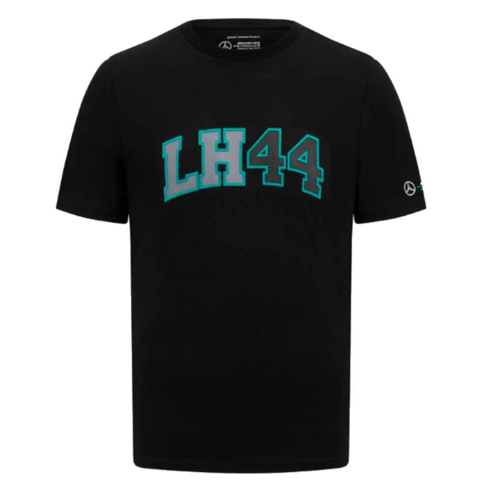 2023 Mercedes Lewis Hamilton LH44 Tee (Black)